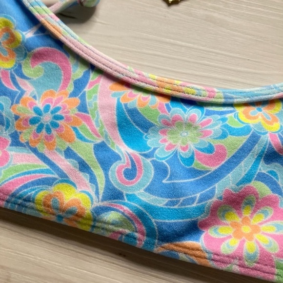 Frankie’s Bikinis Terry Bralette Bikini Top | Skimpy Terry Tia Bikini Bottom - Picture 8 of 16